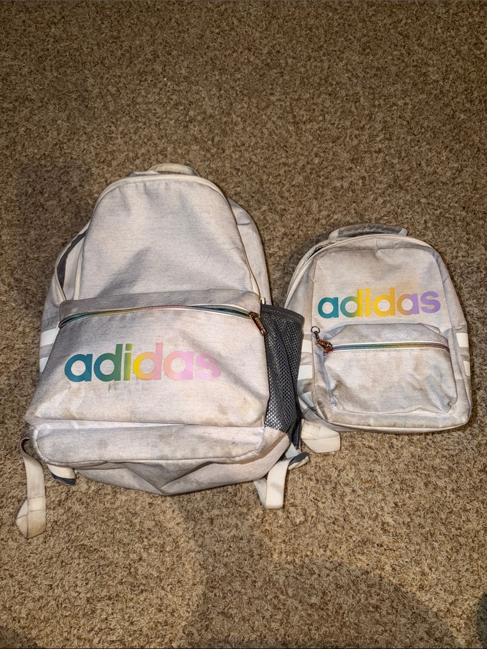Adidas Youth Classic Backpack & lunchbox